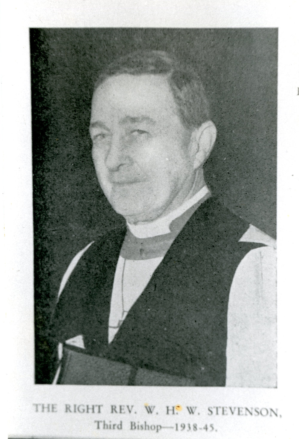 The Right Reverend W. H. W. Stevenson