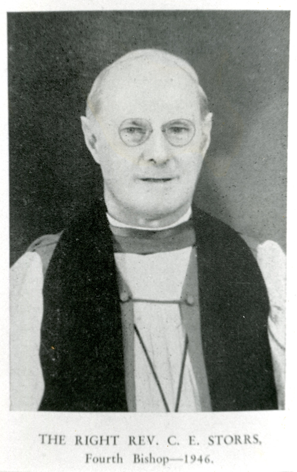 The Right Reverend C. F. Storrs