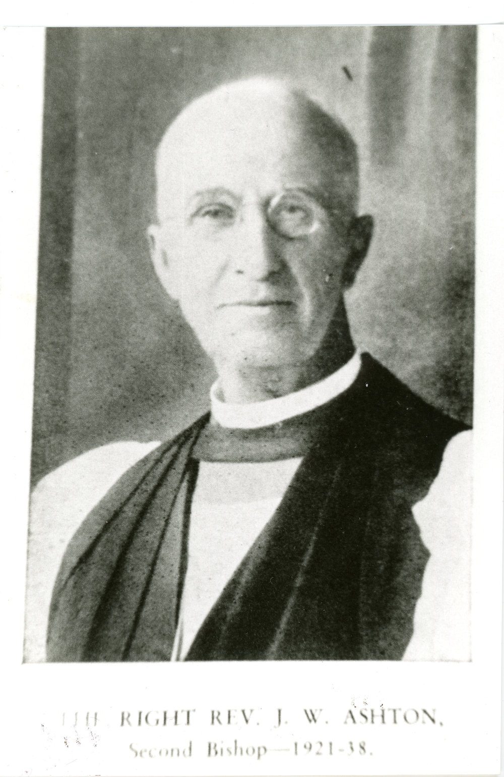 The Right Reverend J. W. Ashton
