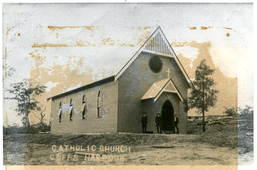 The first Catholic Church, 1908