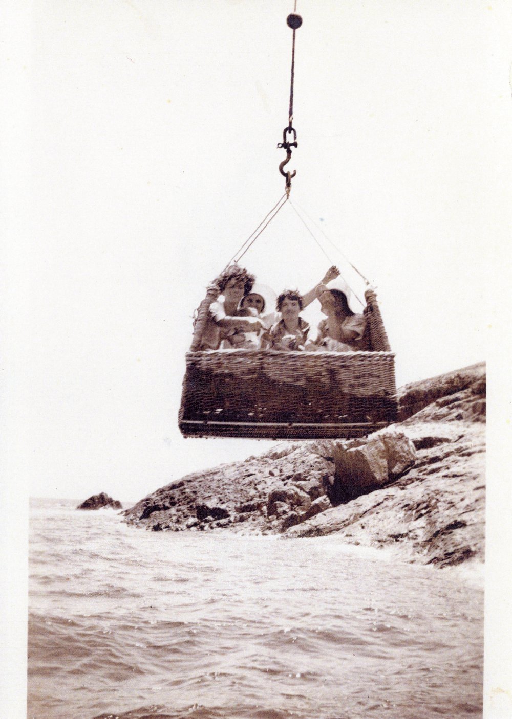 Disembarking onto South Solitary Island, 30 November 1924