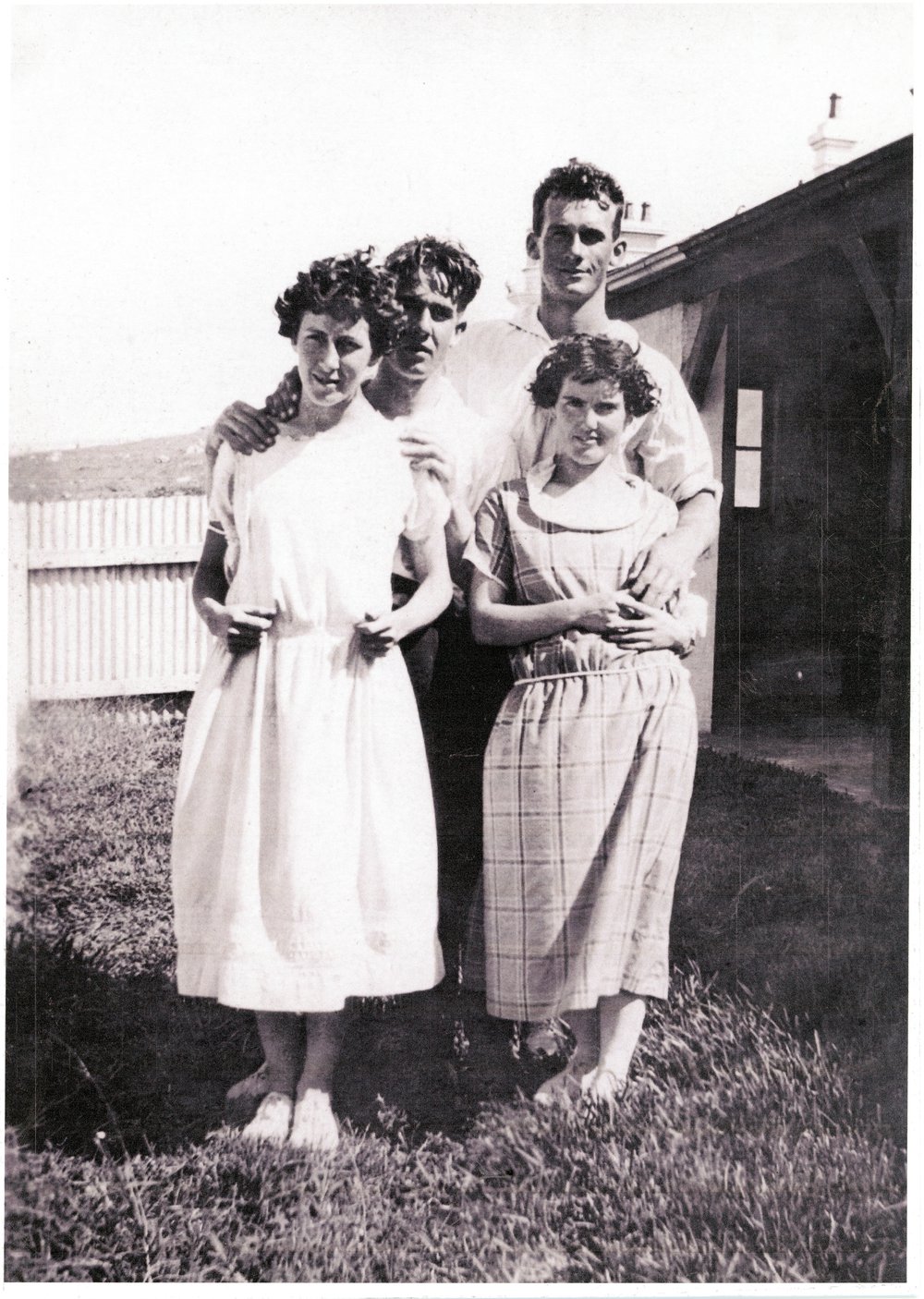 Visitors to South Solitary Island, 30 November 1924