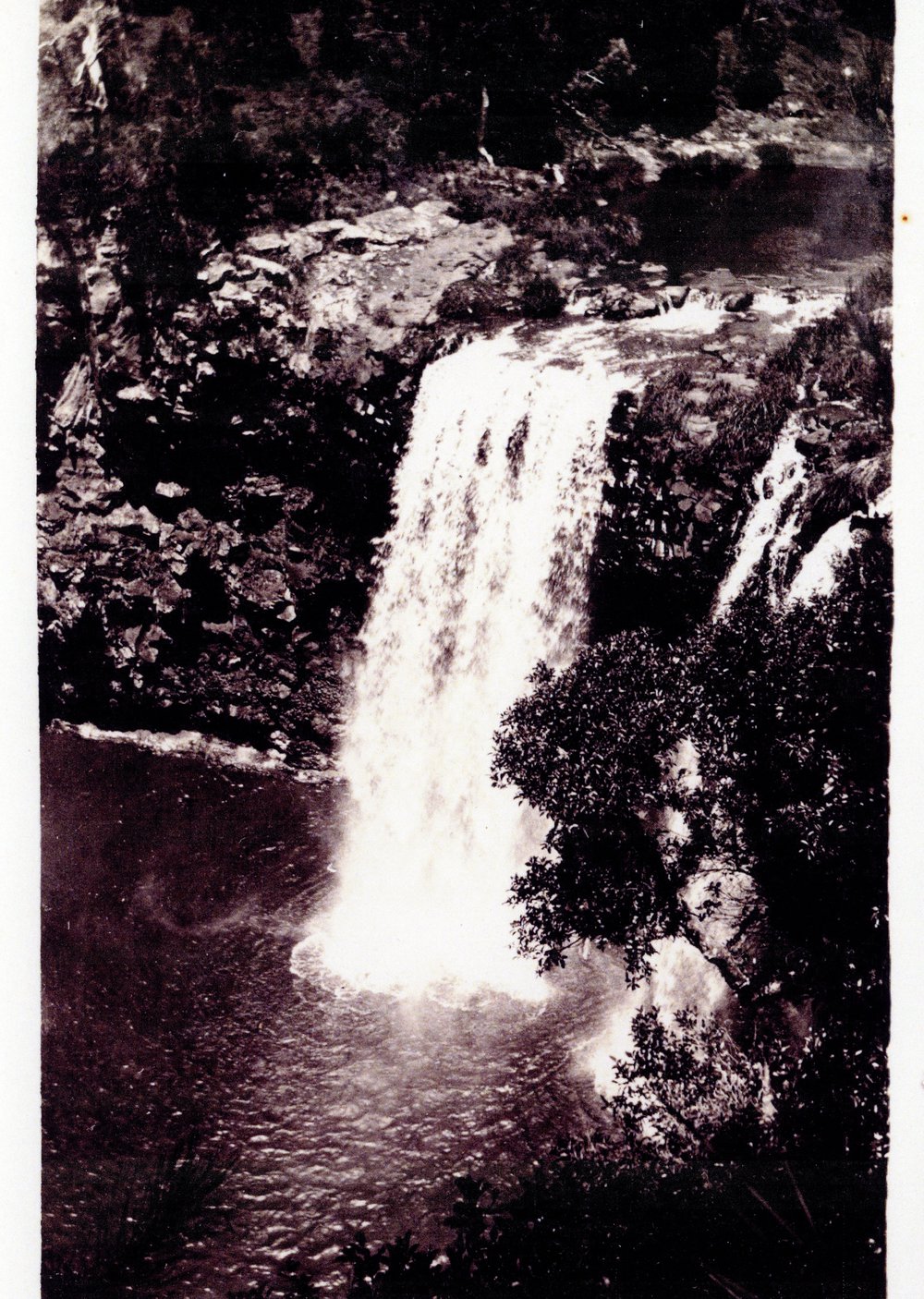 At Dangar Falls, 1920s