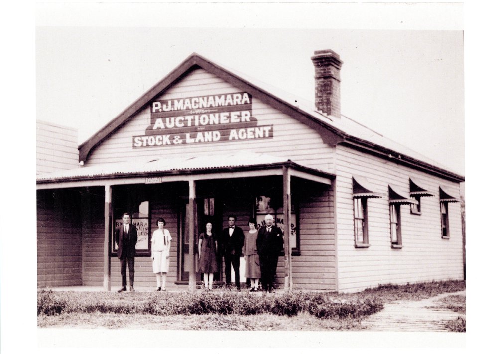 P. J. Macnamara and staff, 1920s