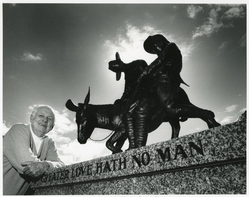 Opening of the Cenotaph, 14 July 1989