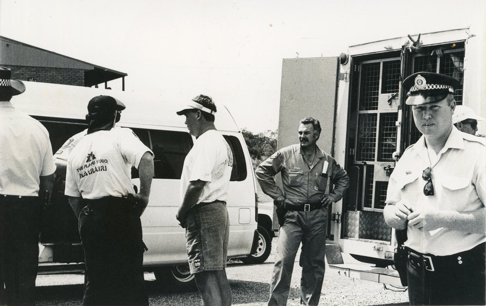 Emerald Beach rally, 26 November 1991