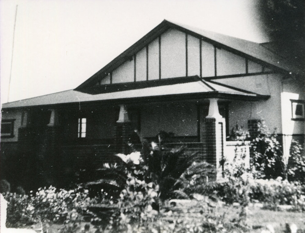 Merv Archibald's house and Council Chambers