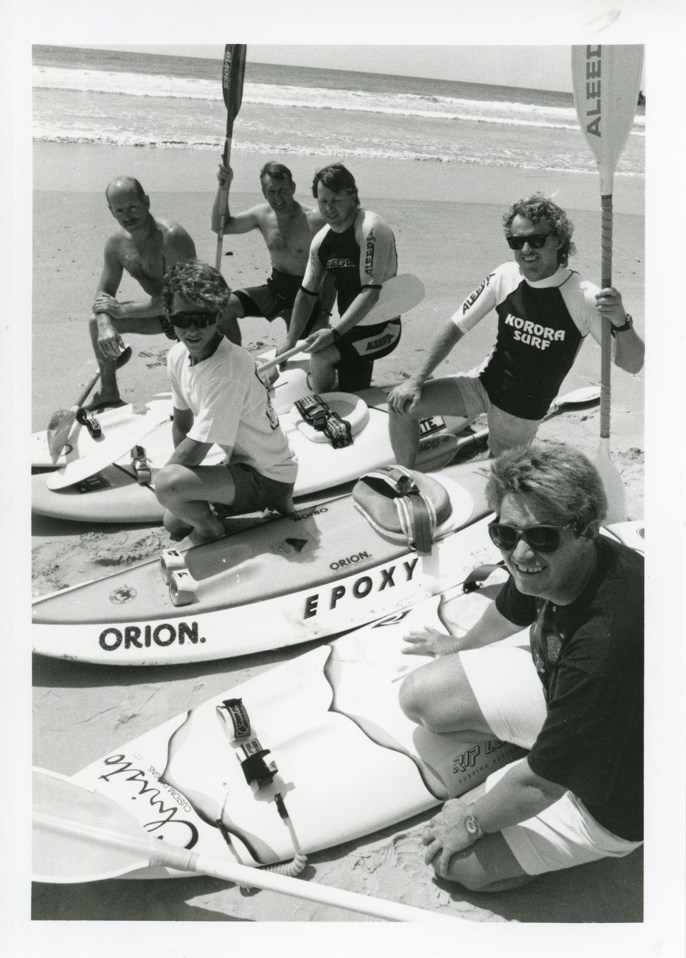 Wave Ski Club riders, October 1991