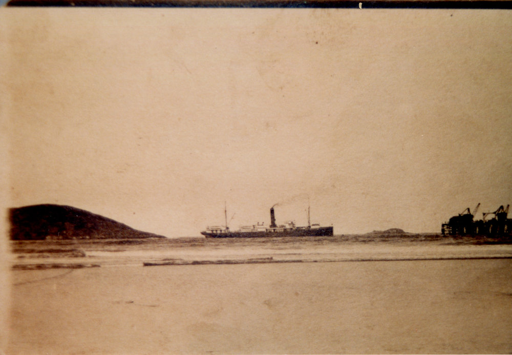 Ship in the harbour