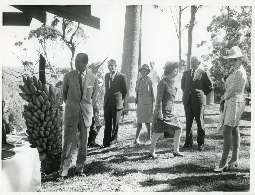Duke of Edinburgh on the Royal tour, April 1970