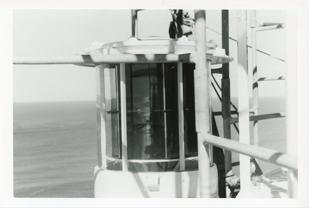 Smoky Cape lighthouse optic, 1977 