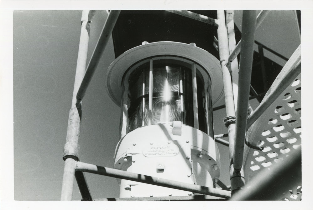 The Smoky Cape Lighthouse's optic, 1977 