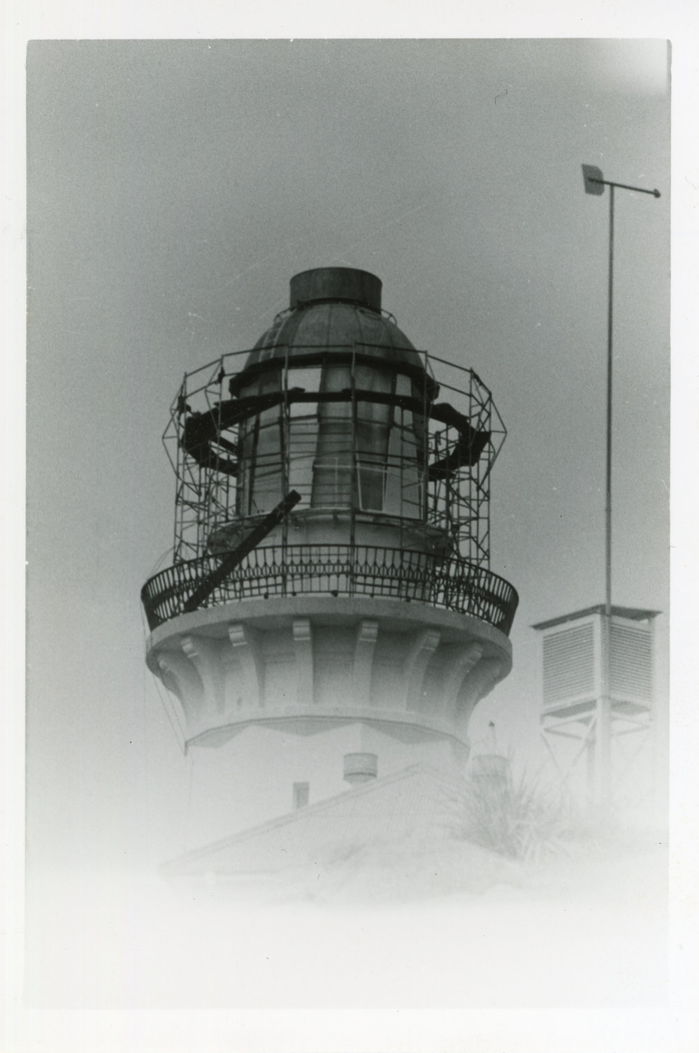 Part of the Smoky Cape Lighthouse optic, 1977 