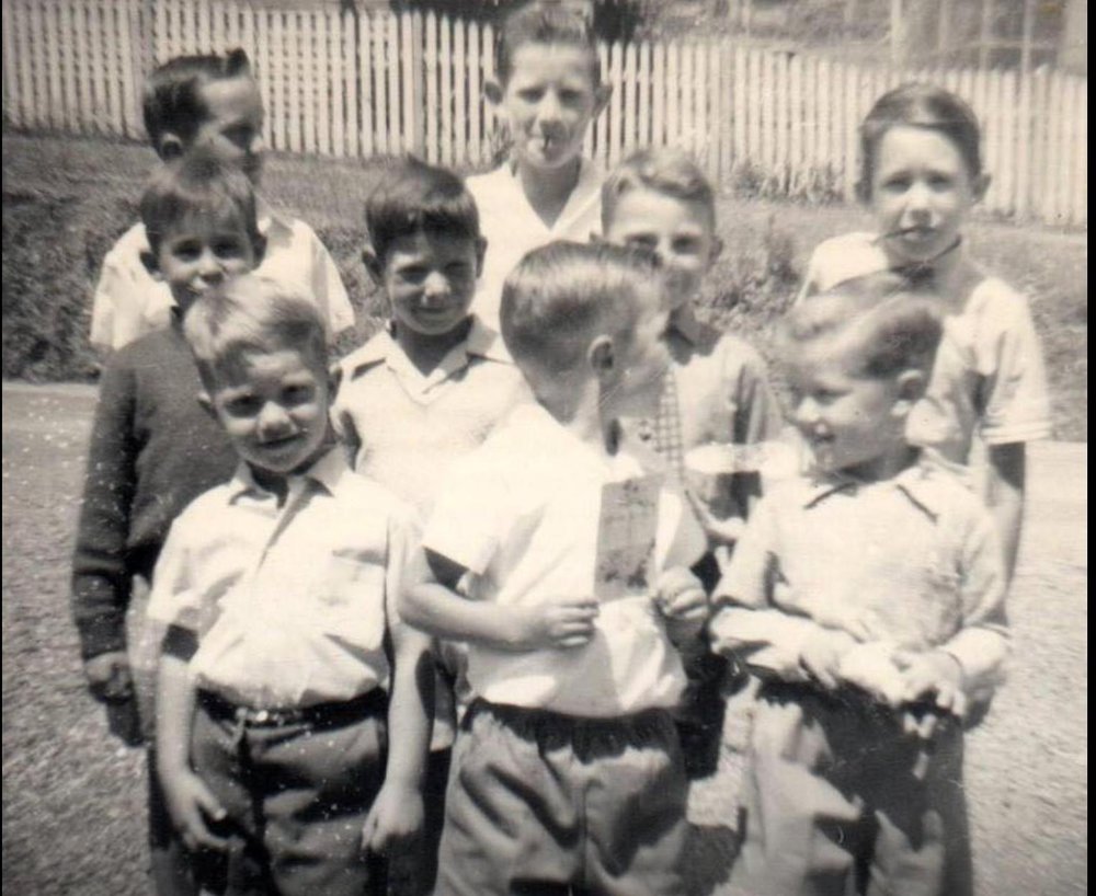Sunday School for boys at the Coramba Hall