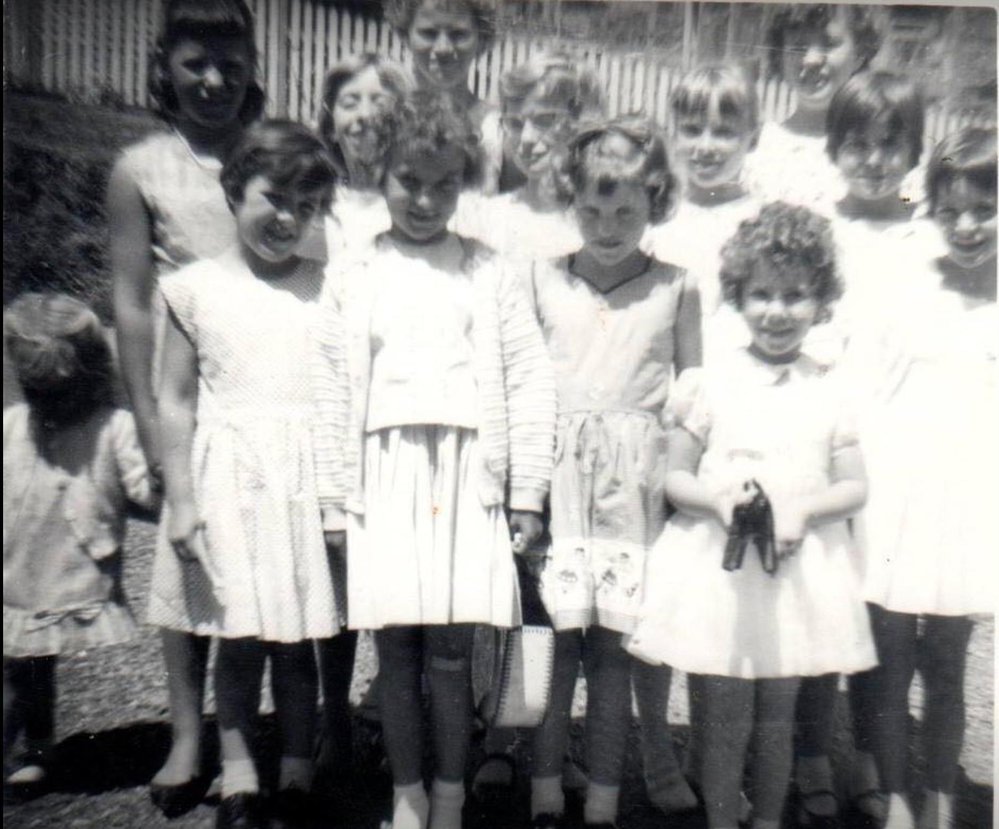 Sunday School for girls at the Coramba Hall