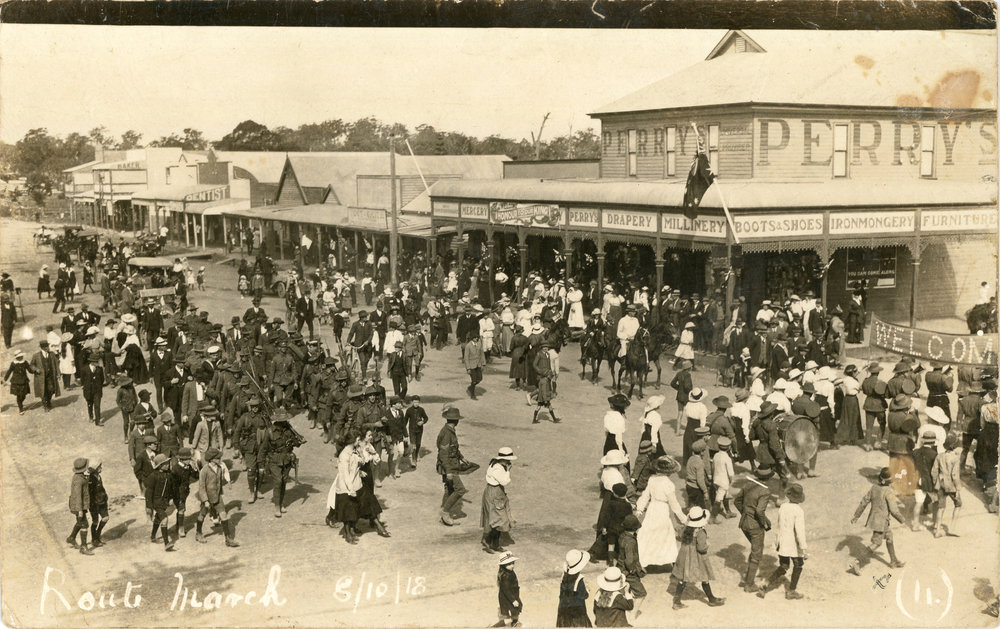 World War I recruitment drive, 8 October 1918 
