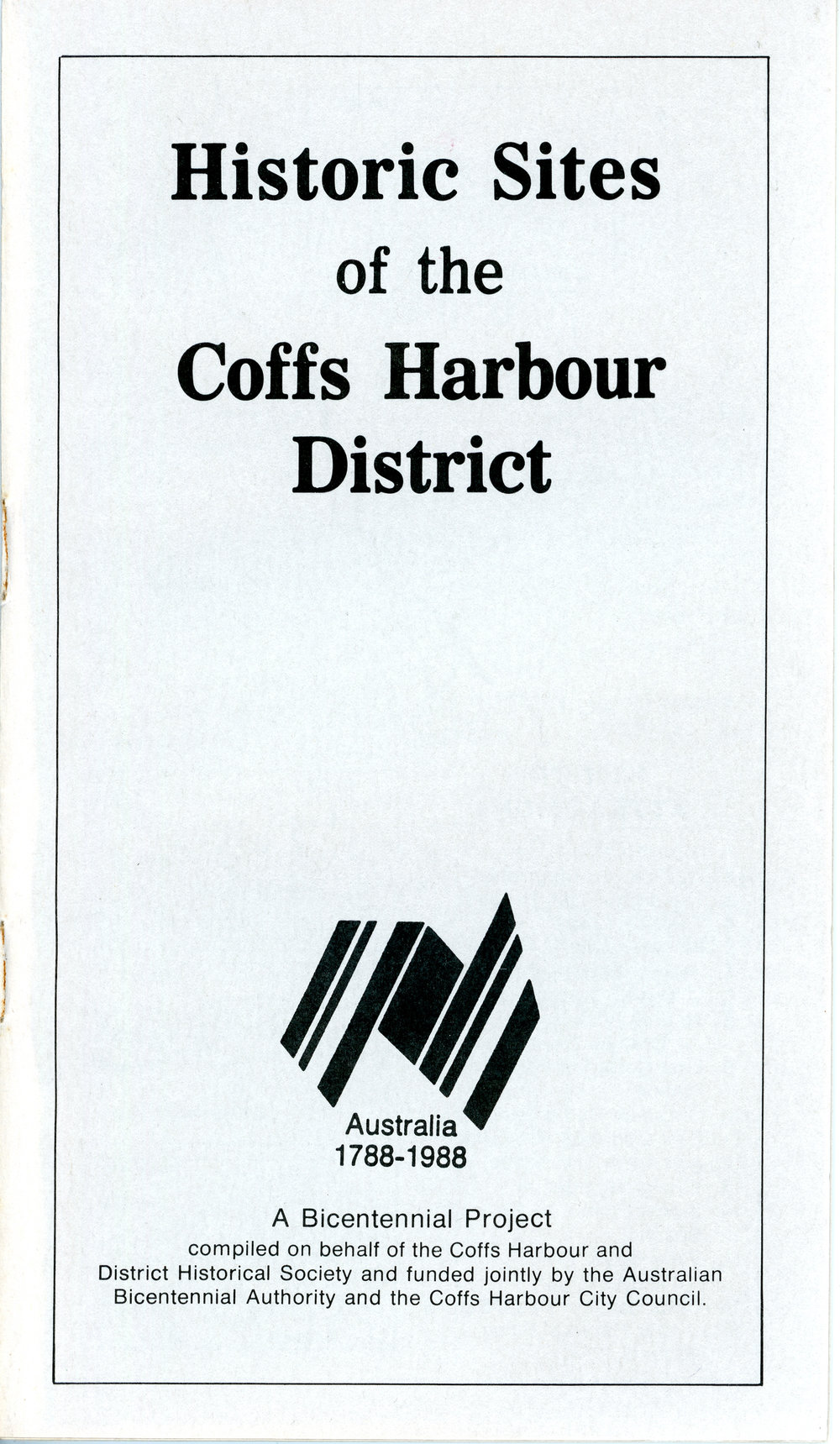 Historic Sites of the Coffs Harbour District