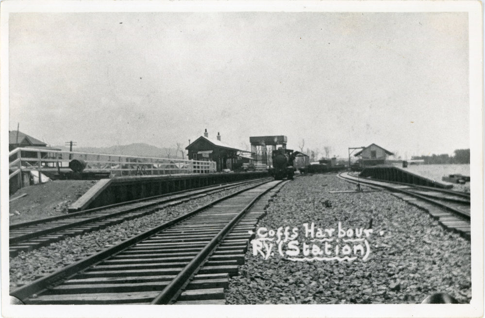 Opening of the railway line to Raleigh, 30 August 1915 