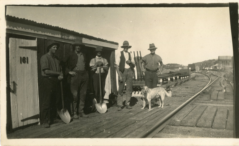 Perway railway gang, c.1930s 