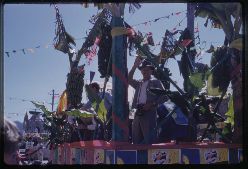 Banana-themed float, c. 1960s