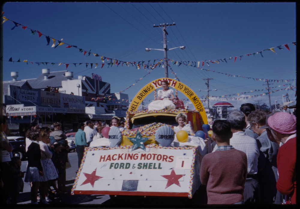 Hacking Motors float, High Street, c. 1960s