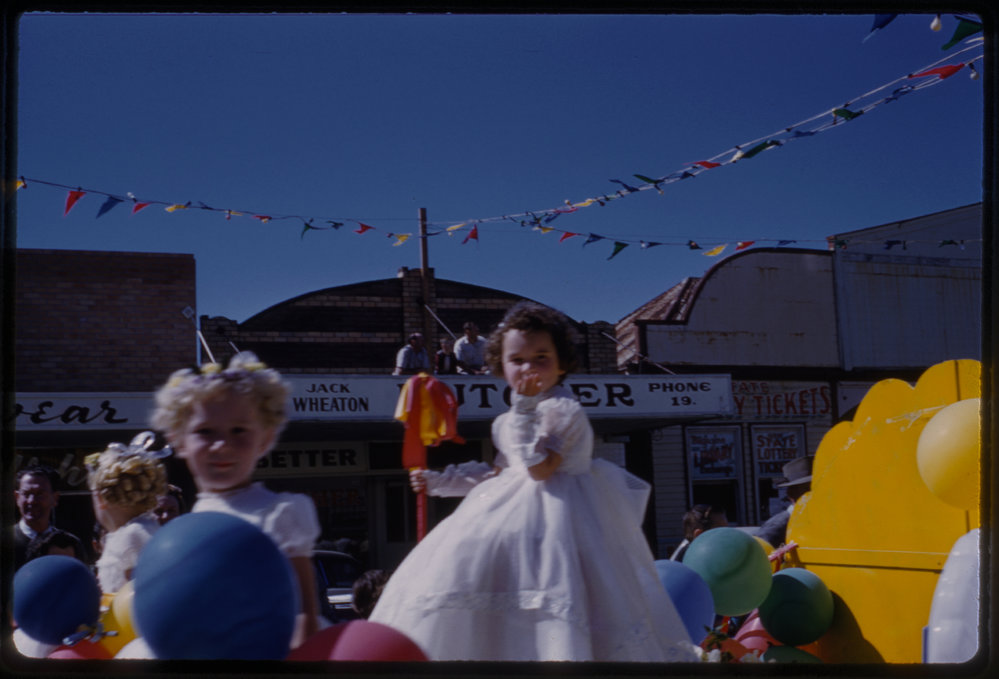Children in parade, High Street, c. 1960s