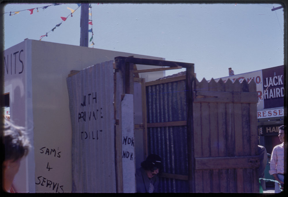 Parade float, High Street, c. 1960s