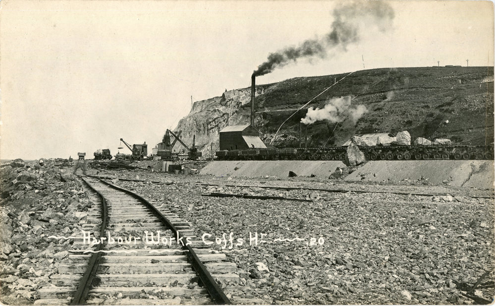 Quarry at South Coffs Island, June 1917 
