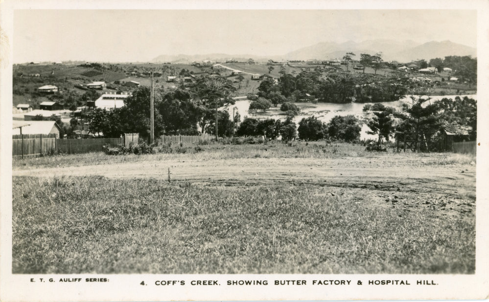 The Butter Factory and Hospital Hill, 1930