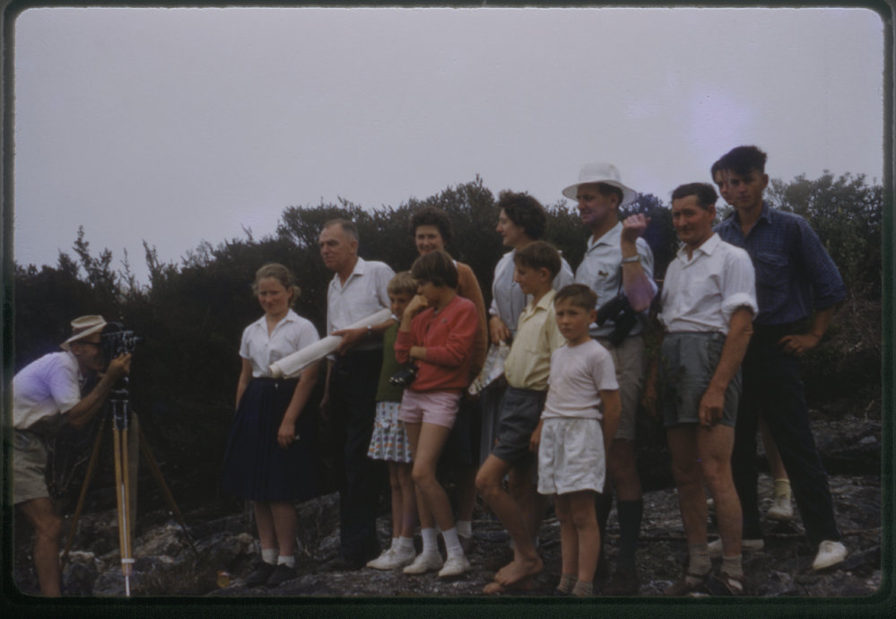 Sightseers on Mount Moombil, 1960s