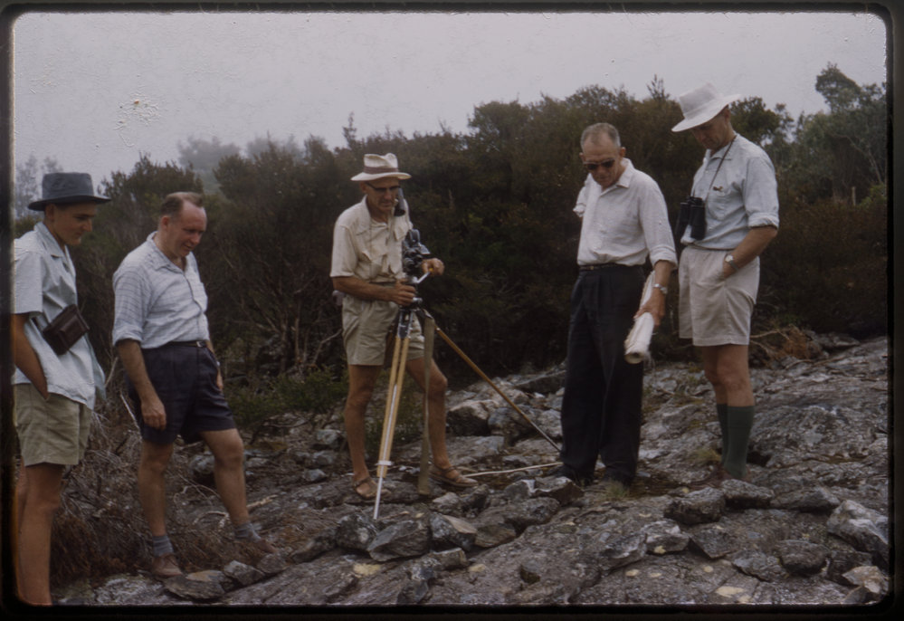 Rock formation near Mount Moombil, 1960s