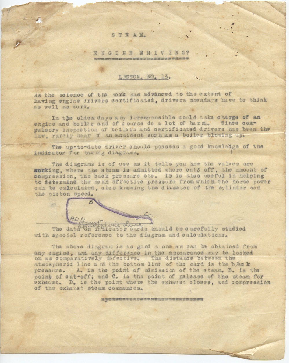 Steam Engine Driving Course Lessons 13 - 18