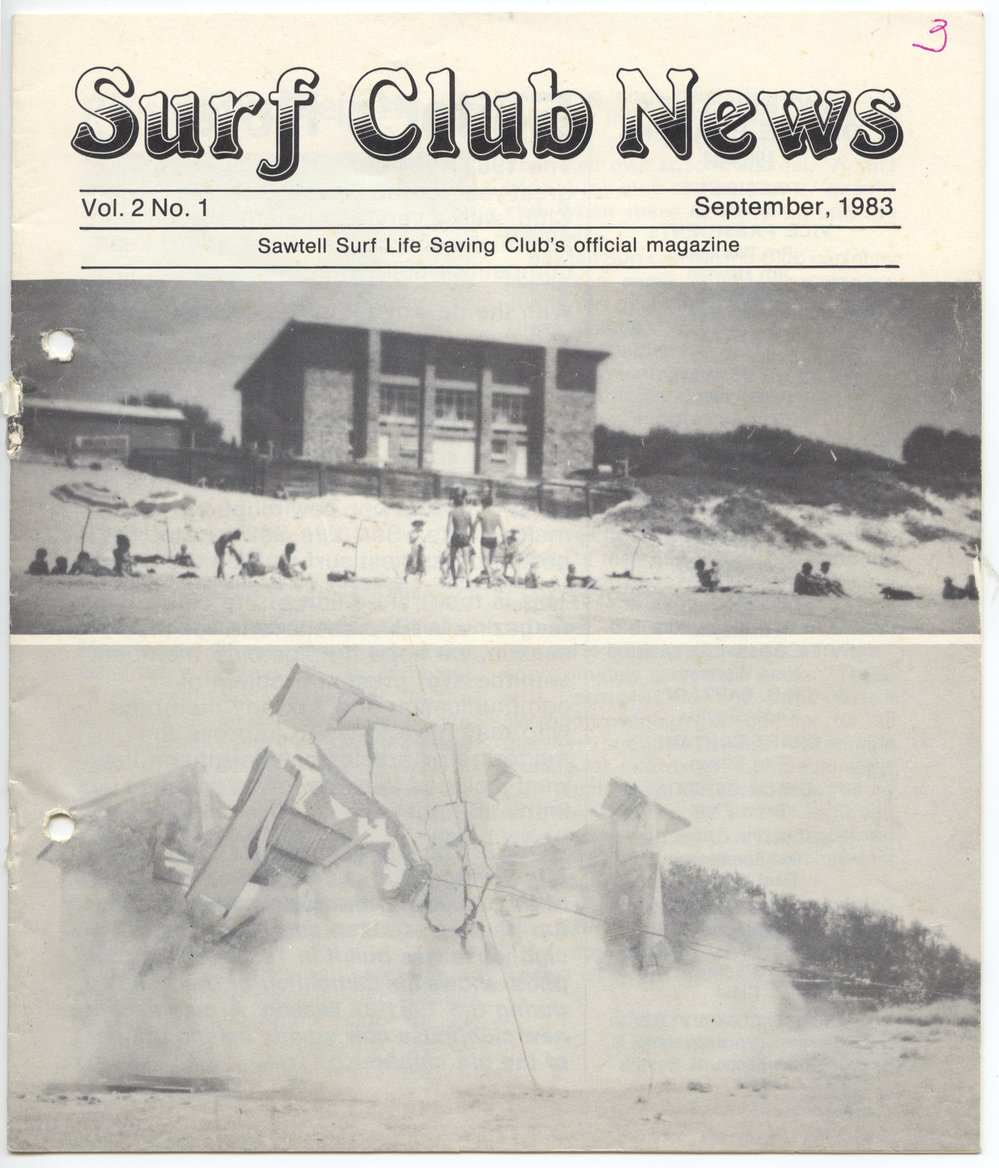 Surf Club News, Volume 2 Number 1