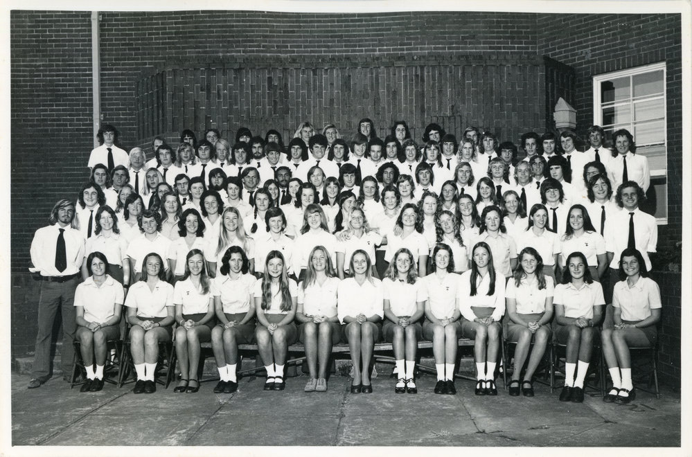 Coffs Harbour High School class, 1974 