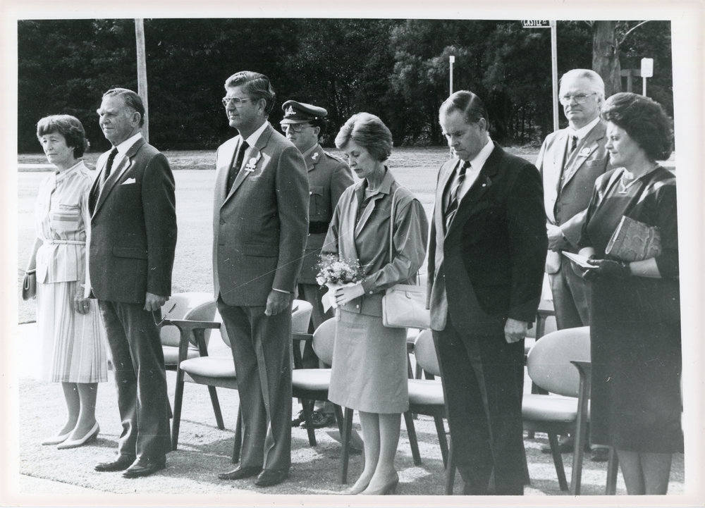 Official opening of the Shire Council Chamber, 18 April 1985
