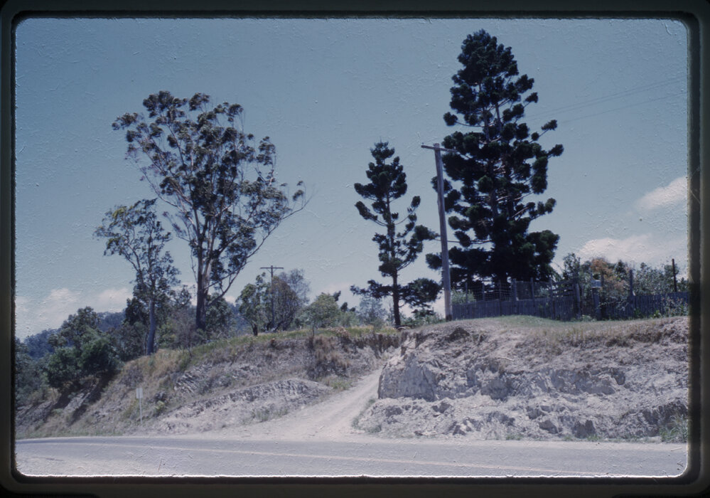 The Whites' driveway, c. 1960s