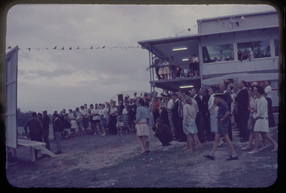 Crowd at Coffs Harbour Golf Club, c. 1960s