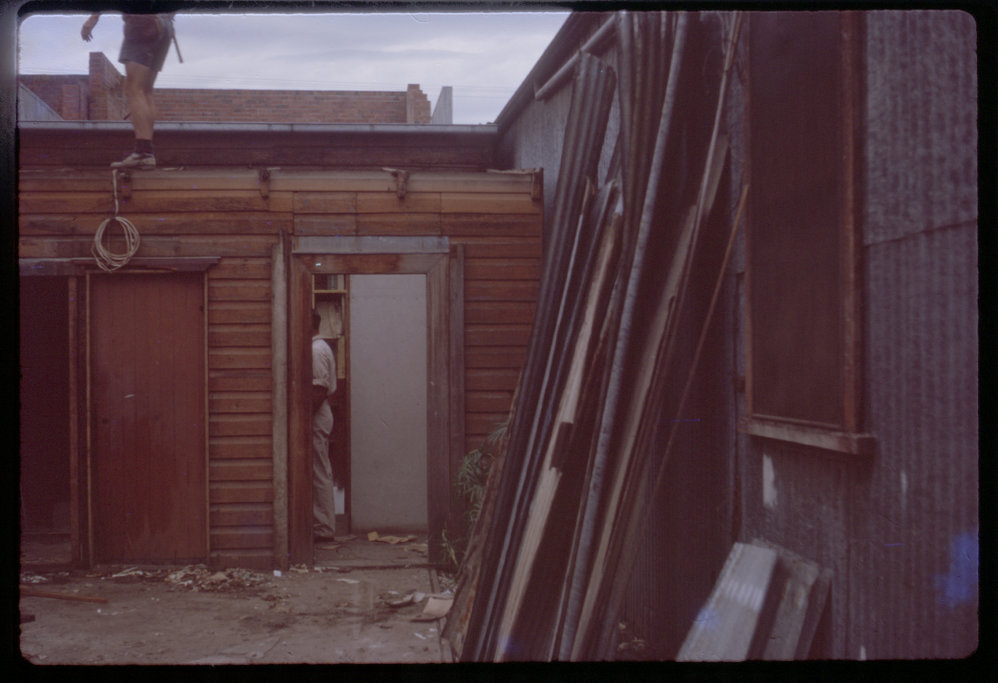 Forsyth's Pharmacy rear extension, c. 1964