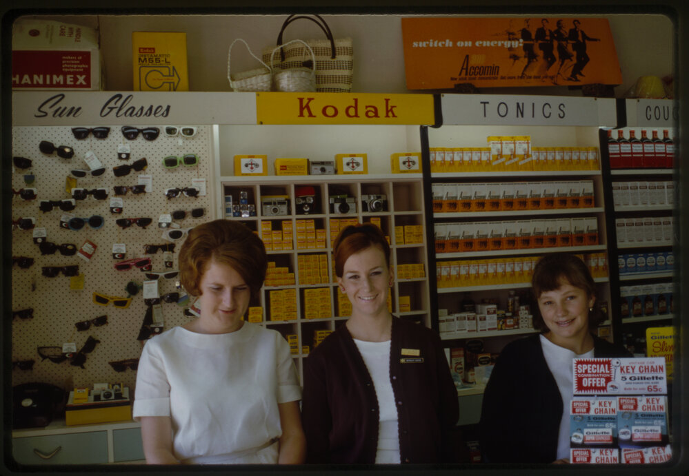 Forsyth's Pharmacy staff, c. 1968