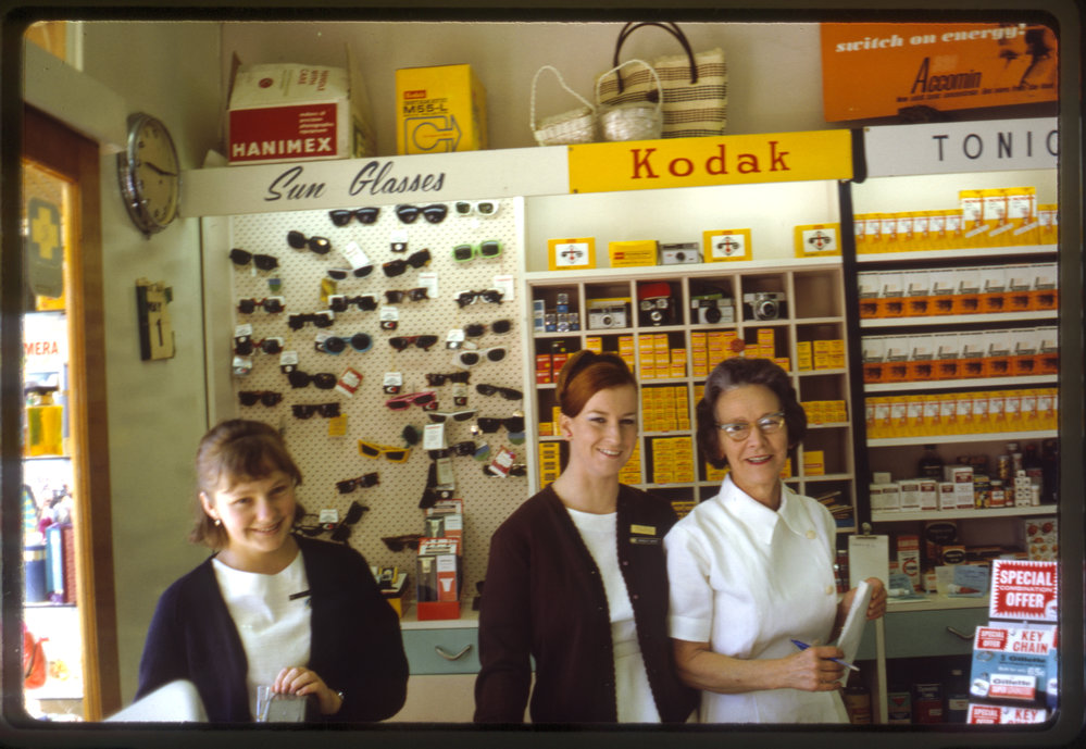 Forsyth's Pharmacy staff, c. 1968