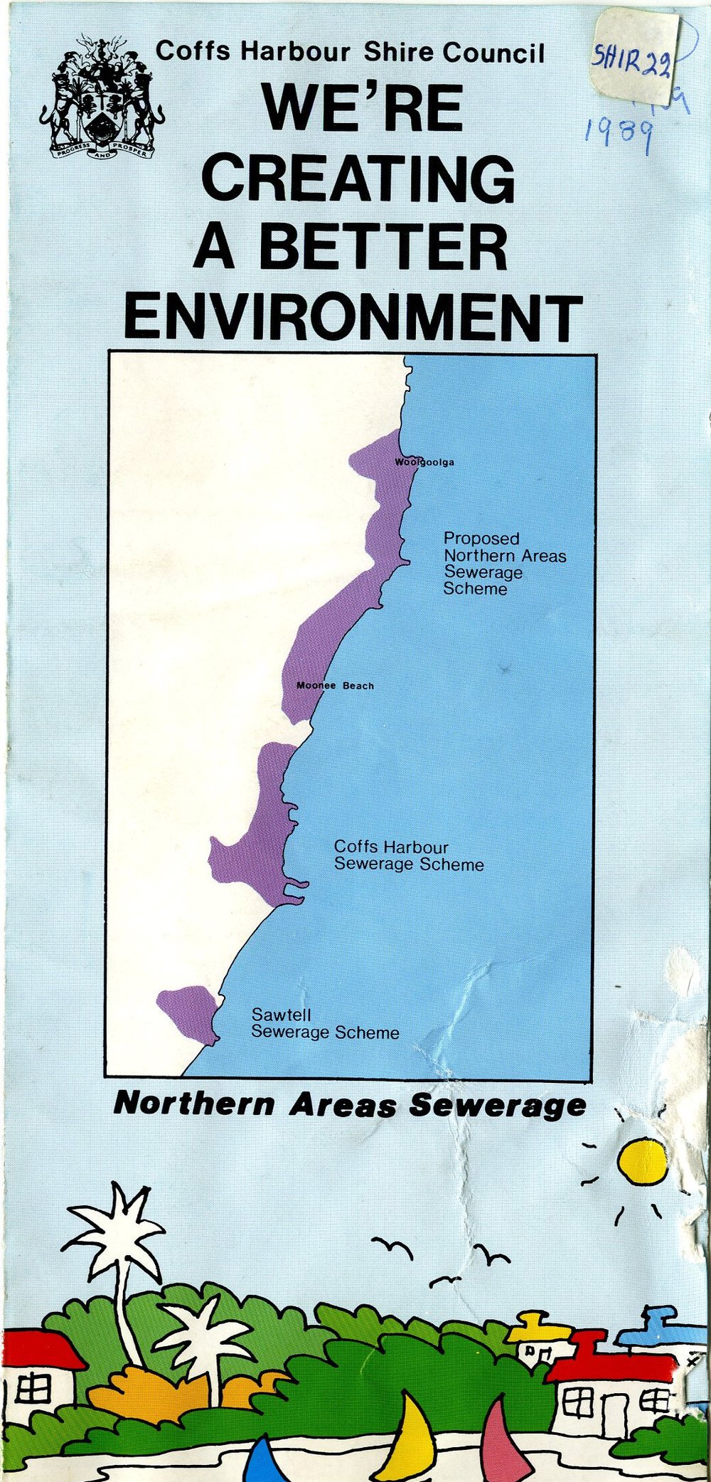 Coffs Harbour Sewerage System ephemera, 1989 - 1997