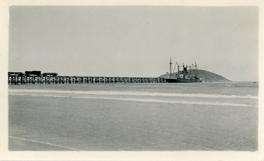 View from Jetty Beach, 1930s