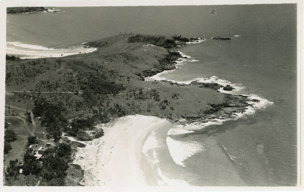 Aerial view of Macauley's Headland