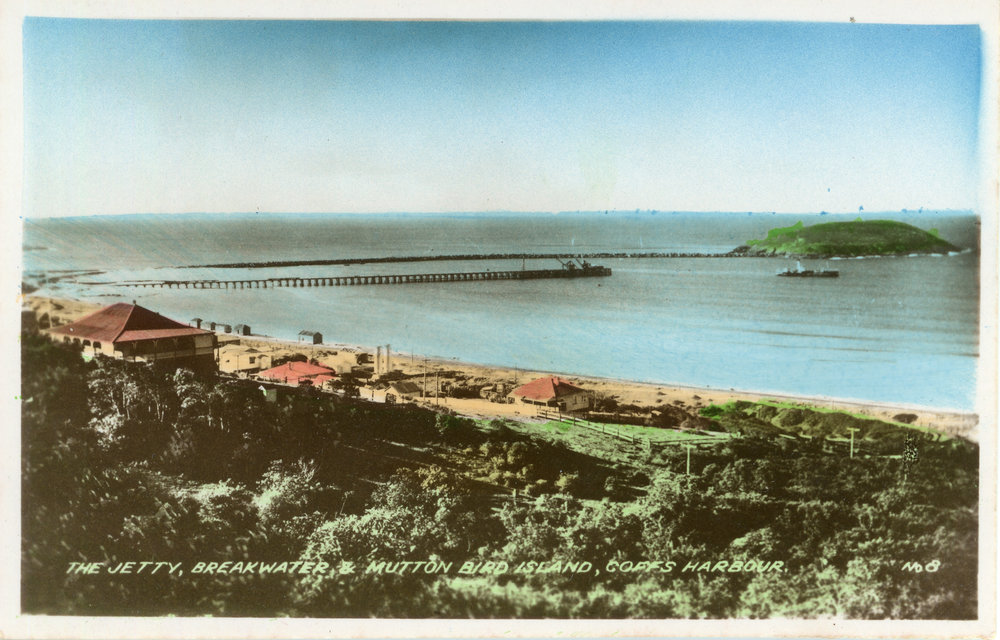 View over the harbour 
