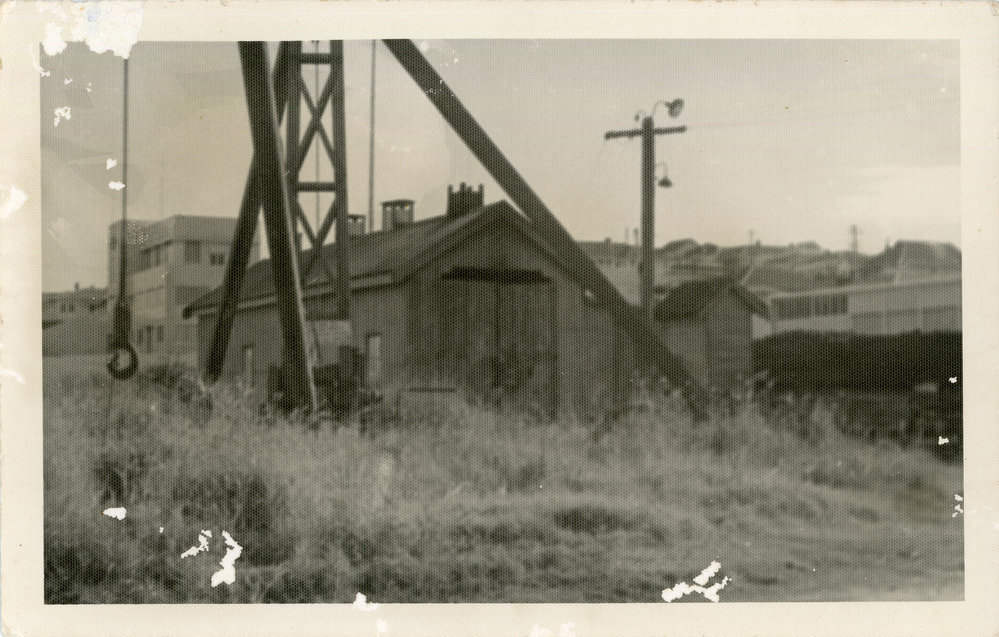 Maritime Services Board locomotive shed, 1957