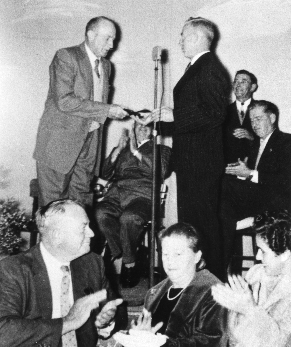 The retirement of Senior Constable Cecil Marsh, 1960