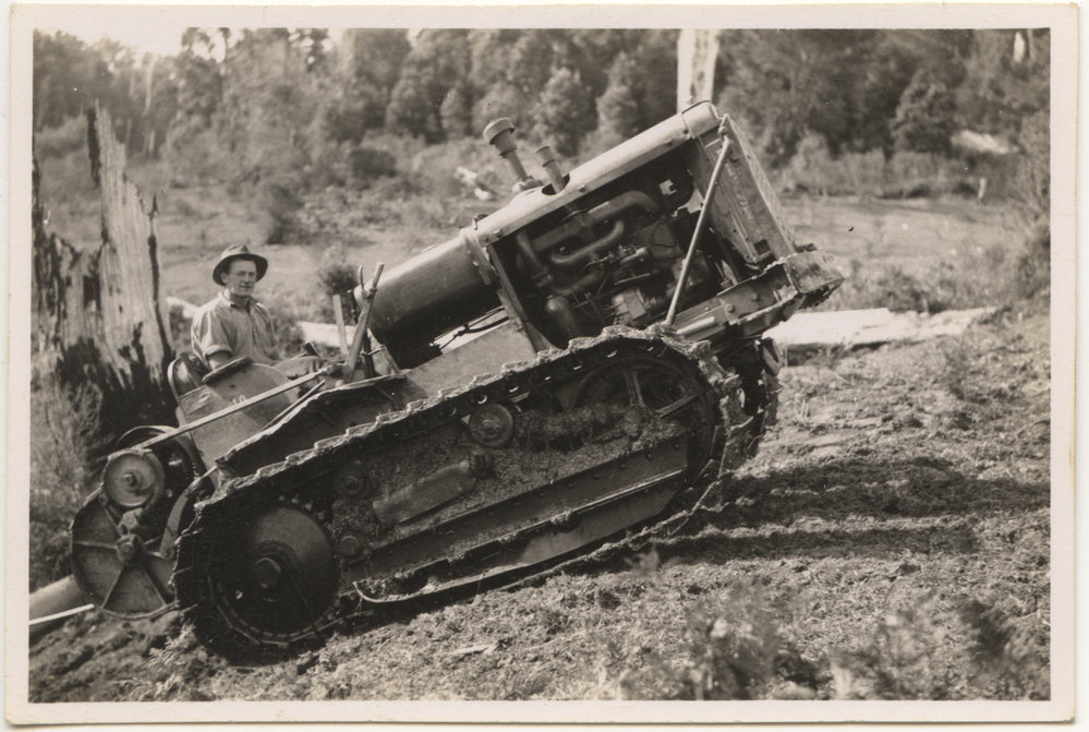 McCormick-Deering crawler tractor, c. 1940s