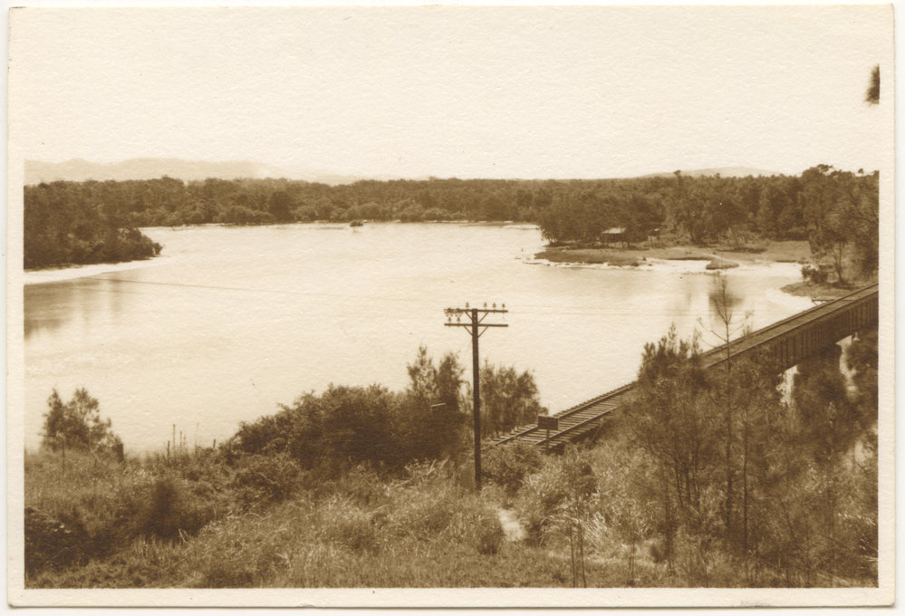 Railway Bridge across Boambee Creek, c. 1940s