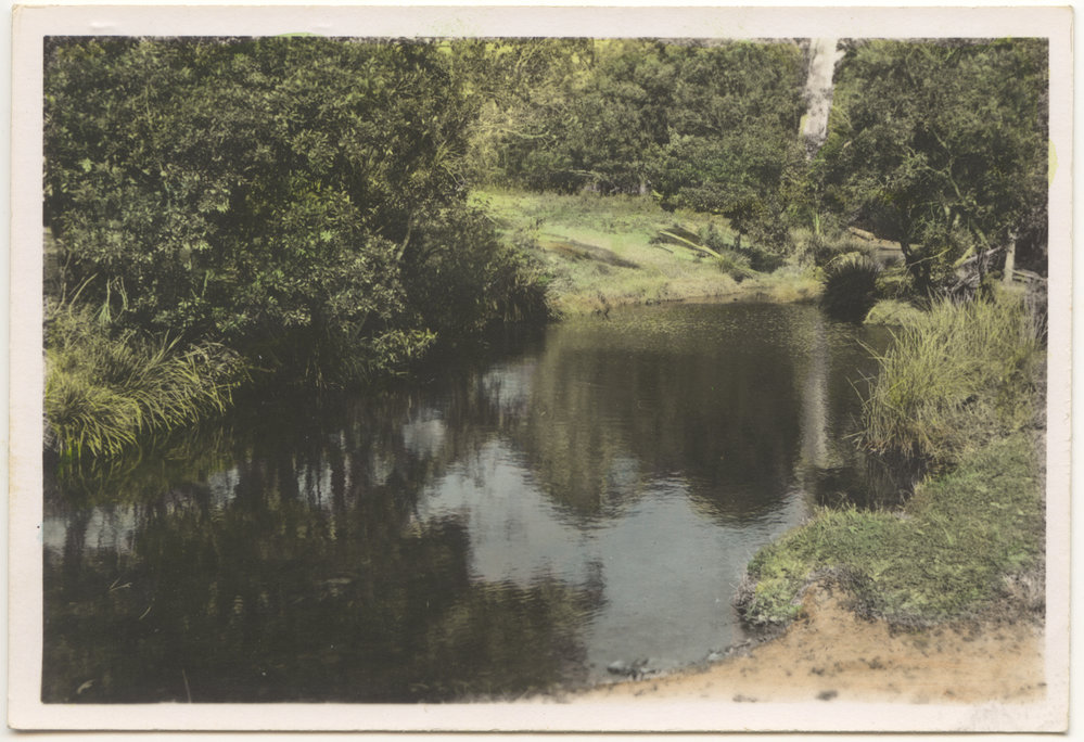 Pool in Karangi Creek, 14 September 1946