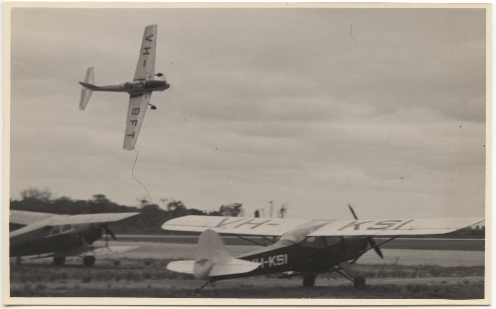 Aeroplanes in the Air Pageant at Coffs Harbour, 28 January 1950
